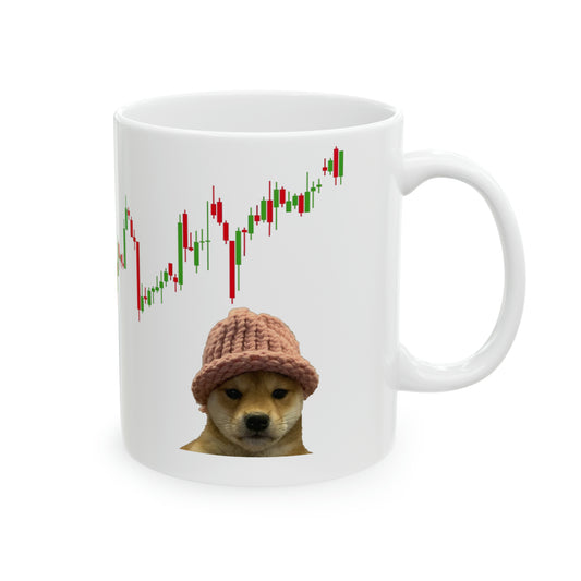 Bullish on WIF Coffee Mug, 11oz