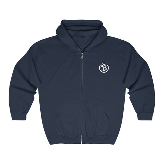 Bullish Apparel™ Full Zip Hooded Sweatshirt